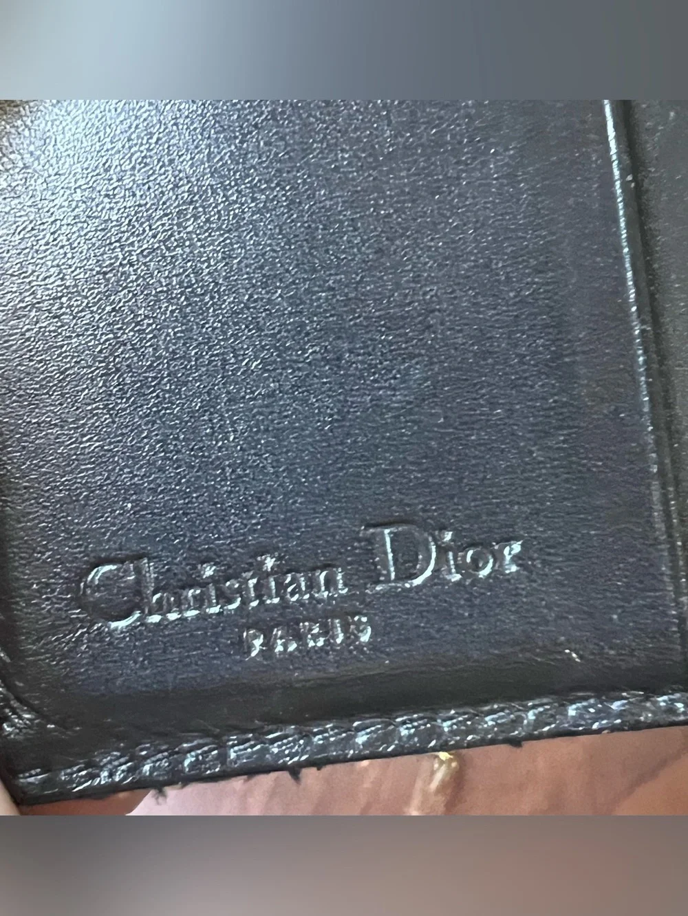 Dior Vintage Monogram Compact Wallet